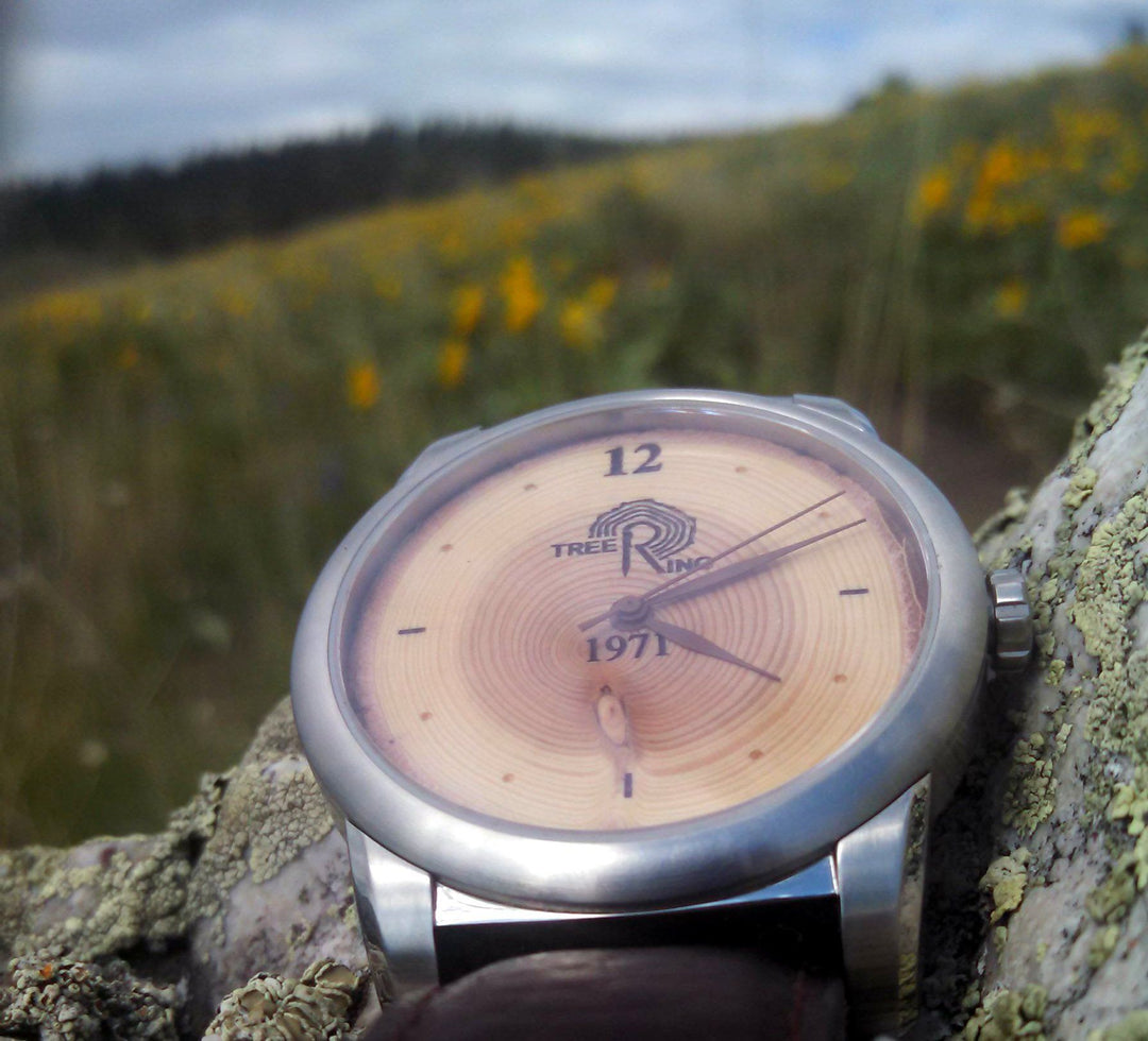 TREE RING TIMEPIECE (TEST RUN)