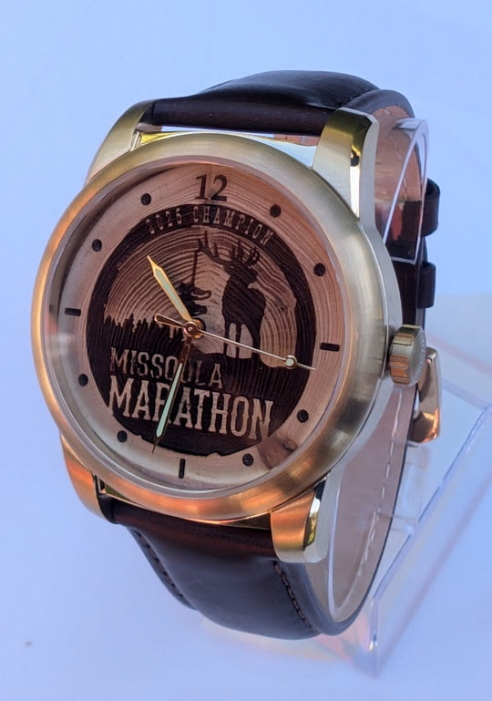 Missoula Marathon Logo Commemorative Watch (men's)