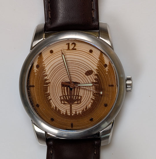 Disc Golf Watch Tree Rings