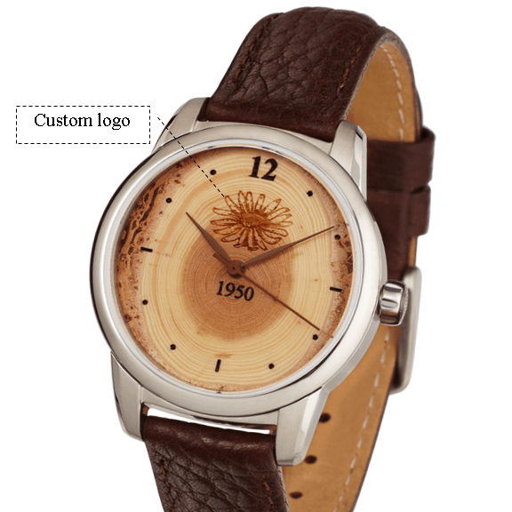 Corporate Gift Wood Watch (women's) - Tree Ring Co