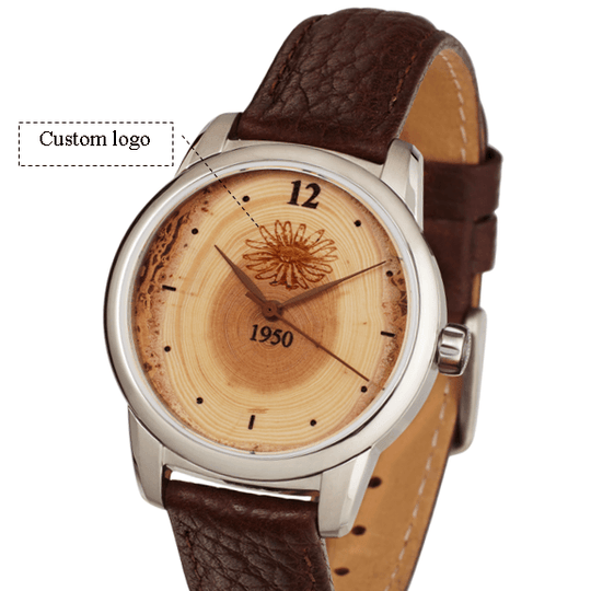 Corporate Gift Wood Watch (women's) - Tree Ring Co