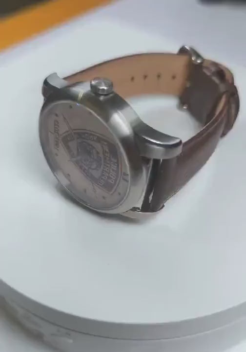 Police Officer Retirement Gift Watch; Custom Watch w/ Badge for Retiring Police Officer