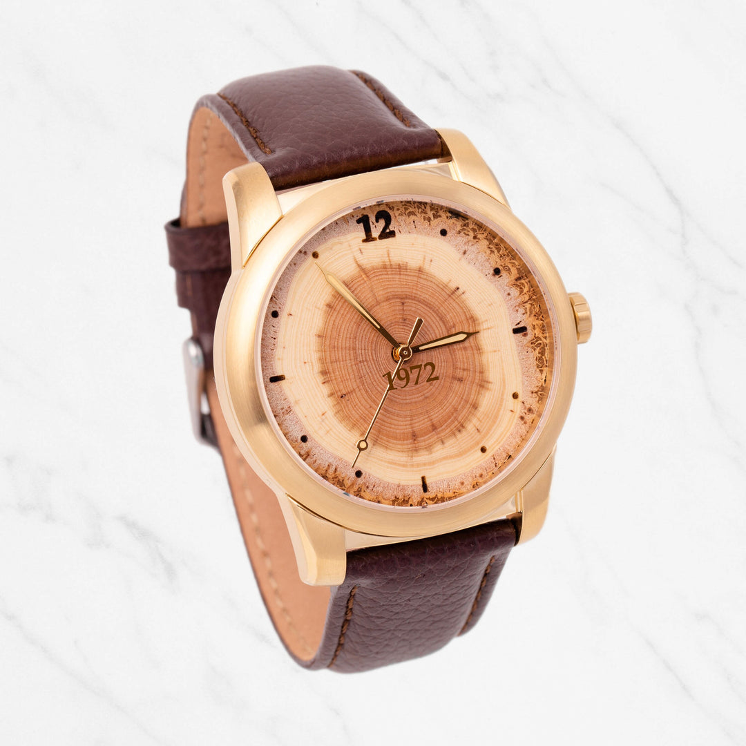 Tree Ring - 50 Years, Gold